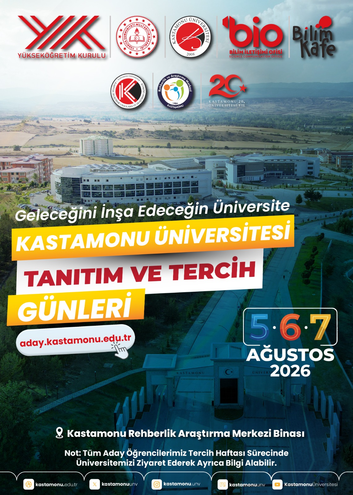 Kastamonu Üniversitesi Tercih ve Tanıtım Günleri