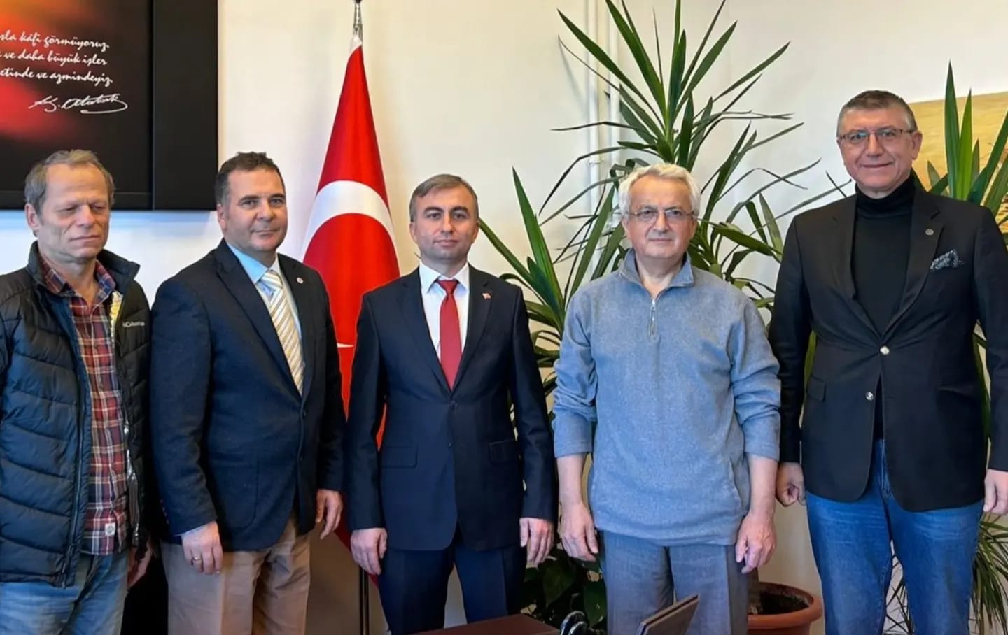Dekanımıza Ziyaret