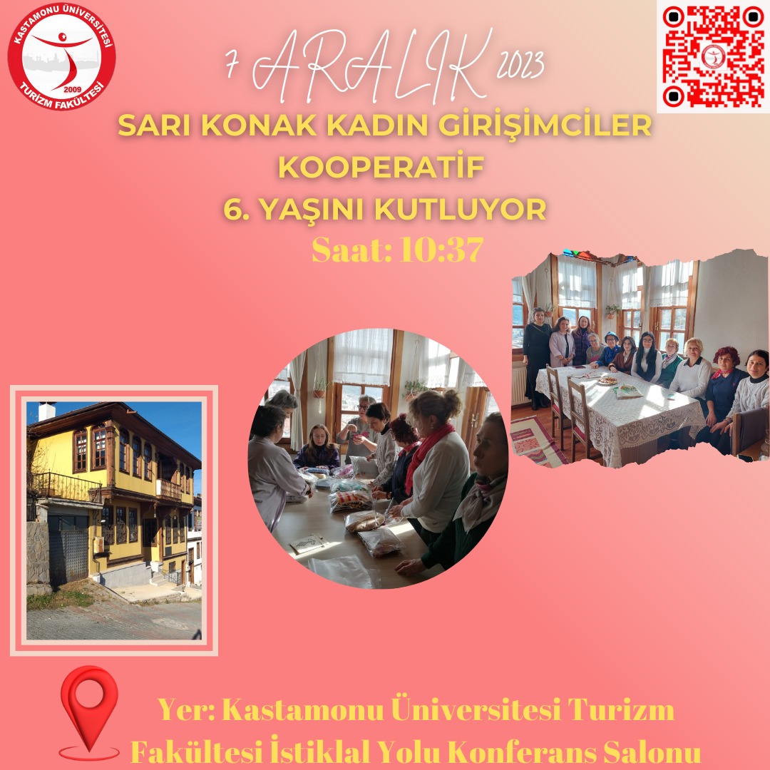 Sarı Konak Kadın Girişimciler Kooperatif 6. Yaşını Kutluyor