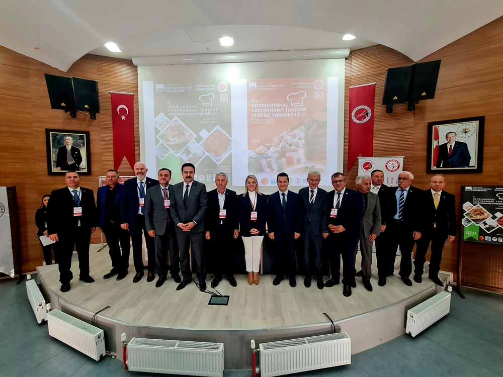 "7. Uluslararası Gastronomi Turizmi Araştırmaları Kongresi" Açılış Töreni Gerçekleştirildi