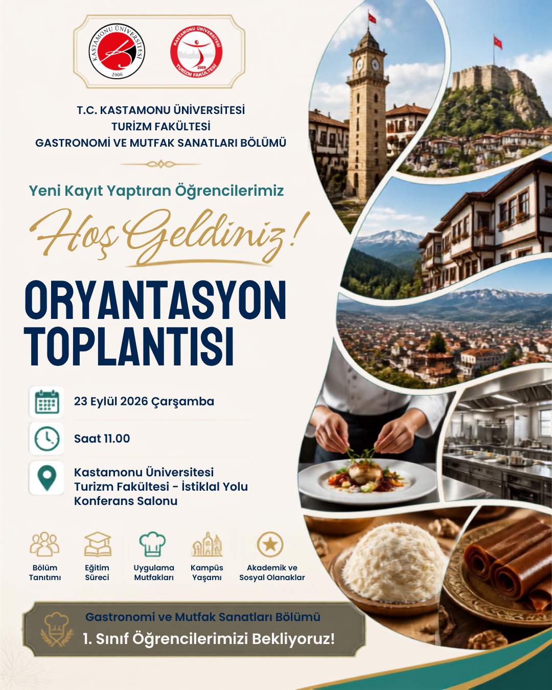 Gastronomi ve Mutfak Sanatları Oryantasyon Programı