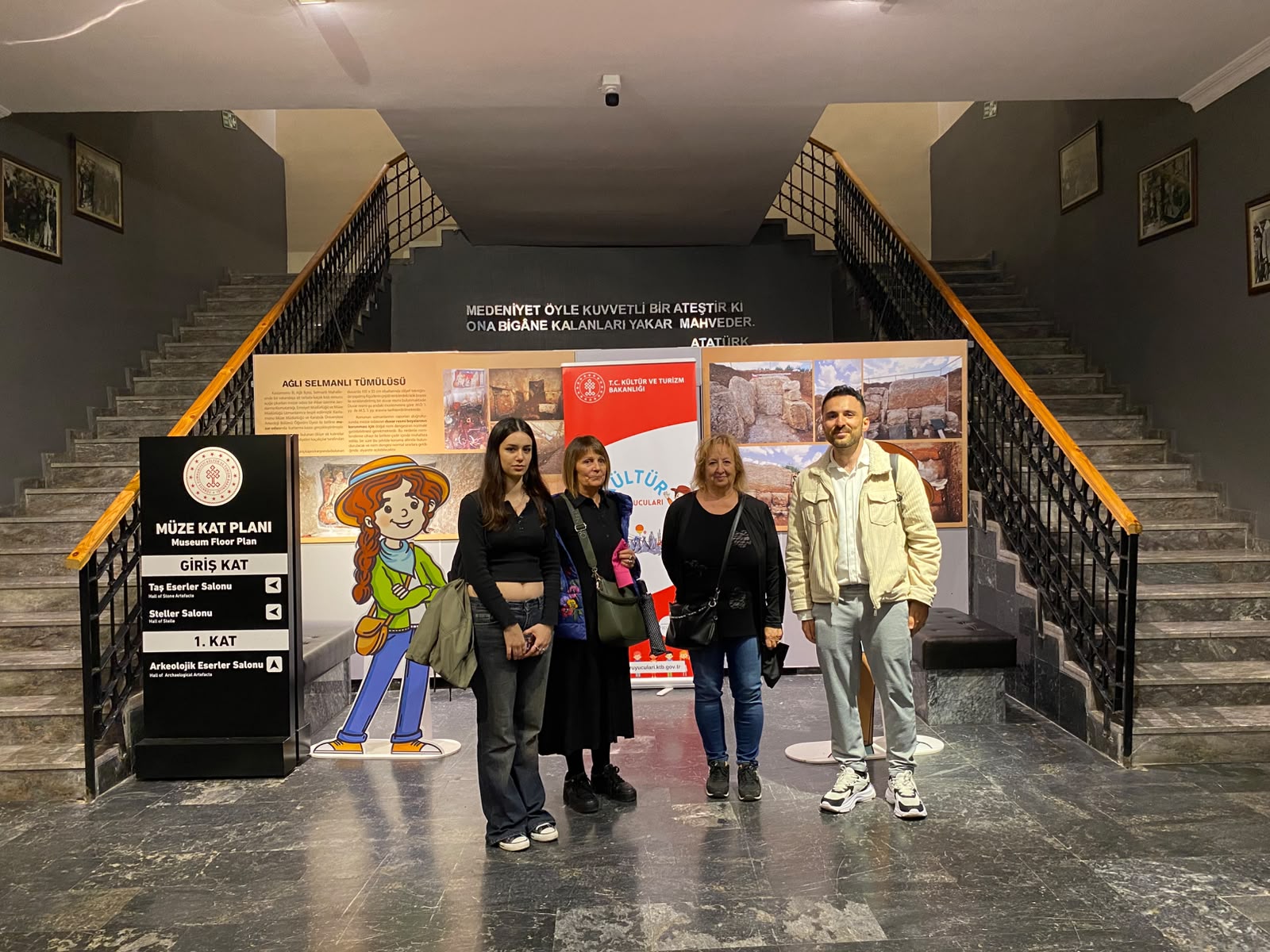 Turizm Rehberliği Öğrencilerimiz Erasmus+ Proje Ortaklarına Rehberlik Yaptı