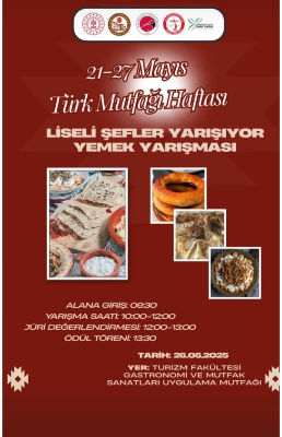 Liseli Şefler Fakültemizde Yarıştı