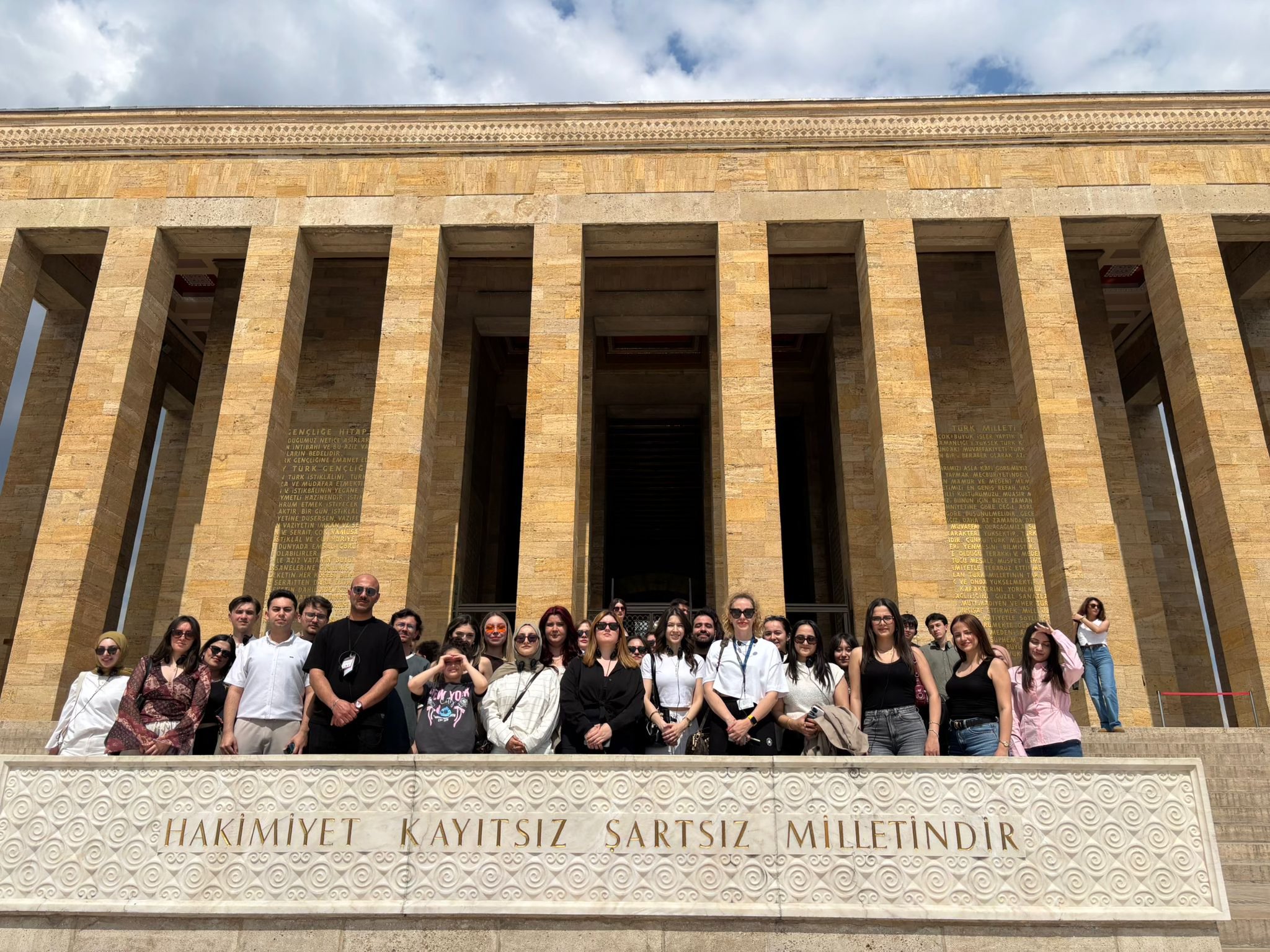 Turizm Rehberliği Bölümü Öğrencilerimiz ile Ankara’ya Teknik Gezi